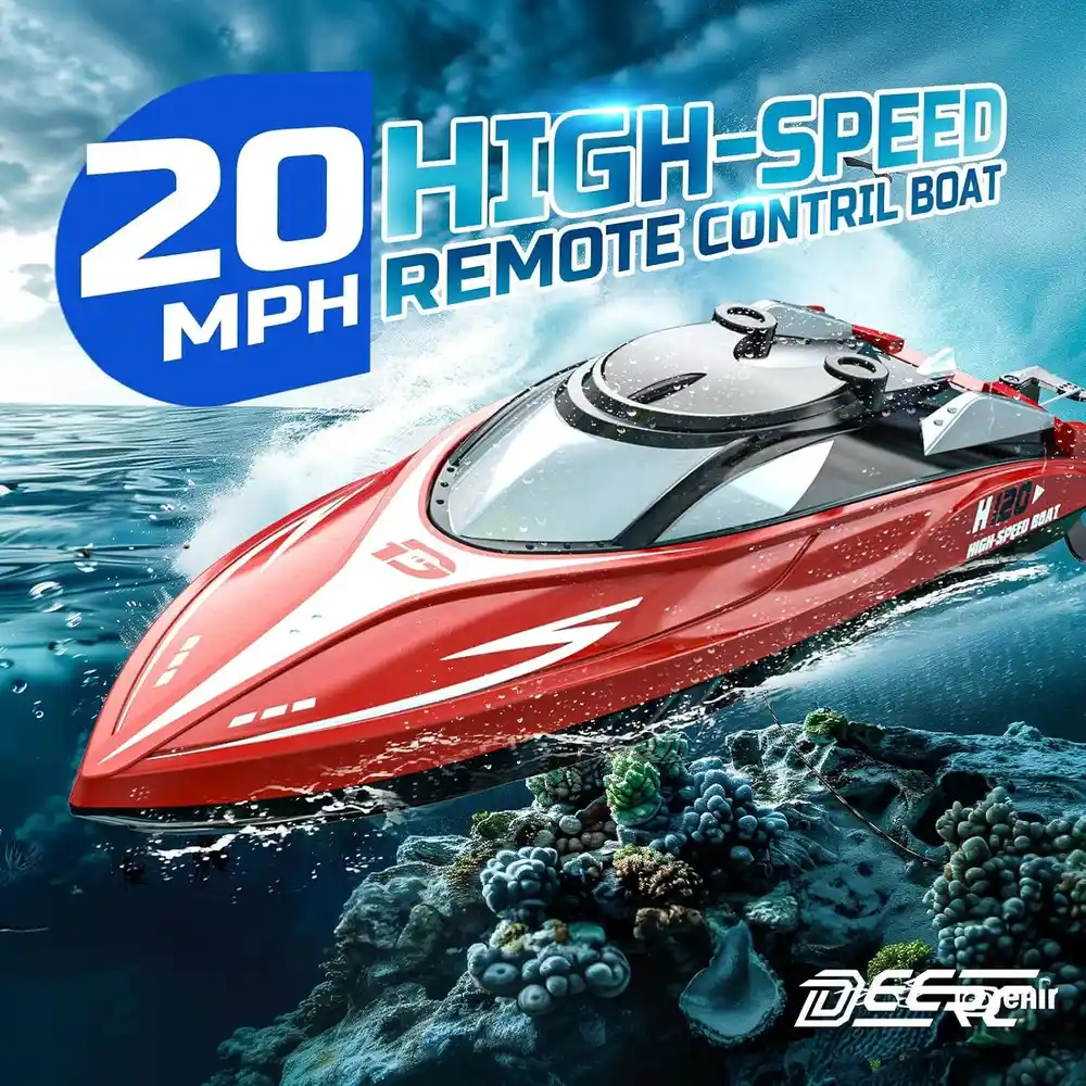 DEERC H120 RC Racing Boat product features