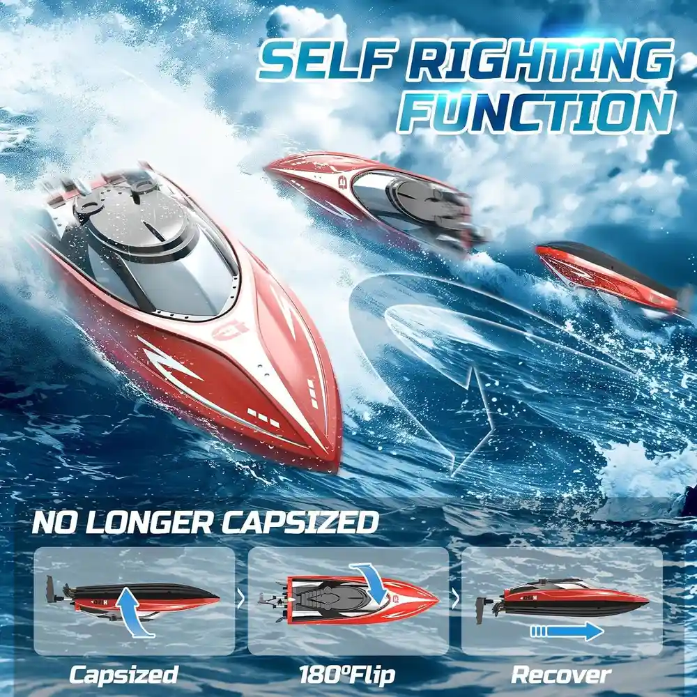 DEERC H120 RC Racing Boat image 4