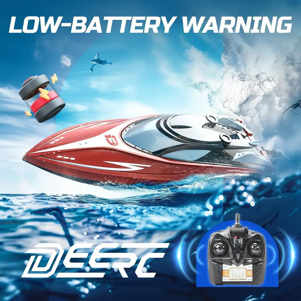 DEERC H120 RC Racing Boat image 5