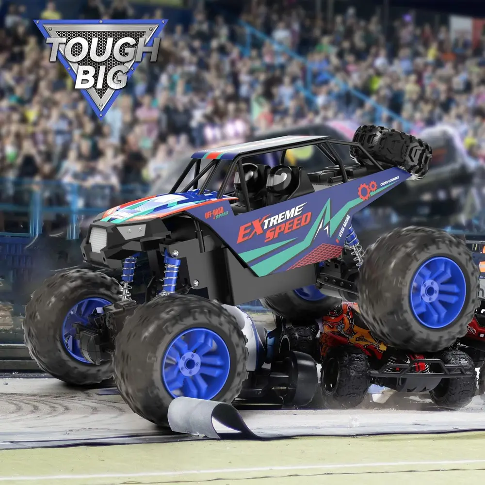 DEERC 1:8 RC Monster Truck product features