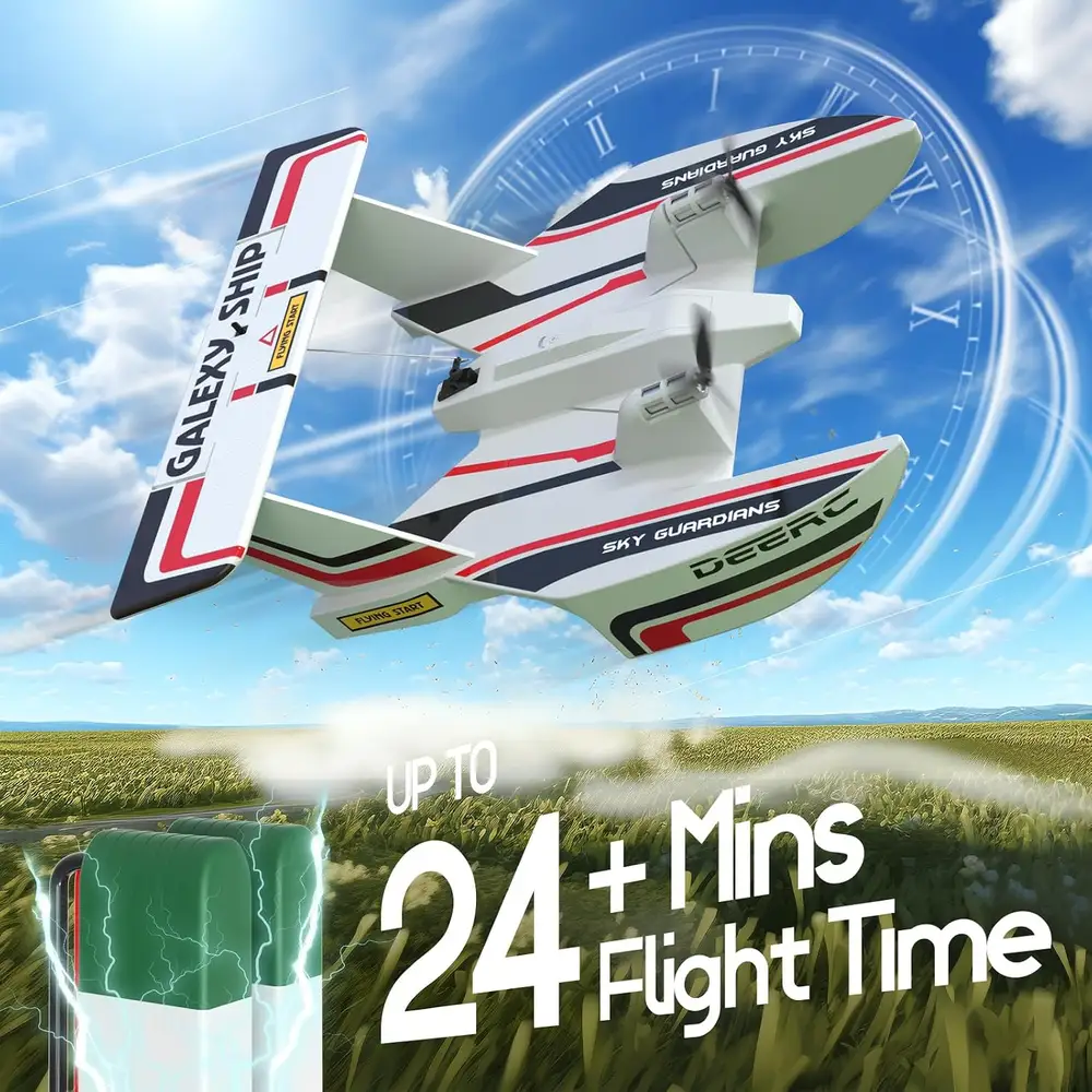 DEERC Z62 Amphibious RC Plane image 5