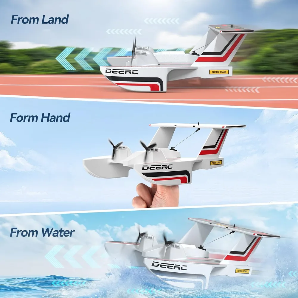 DEERC BF-109 & Amphibious Plane Bundle image 6
