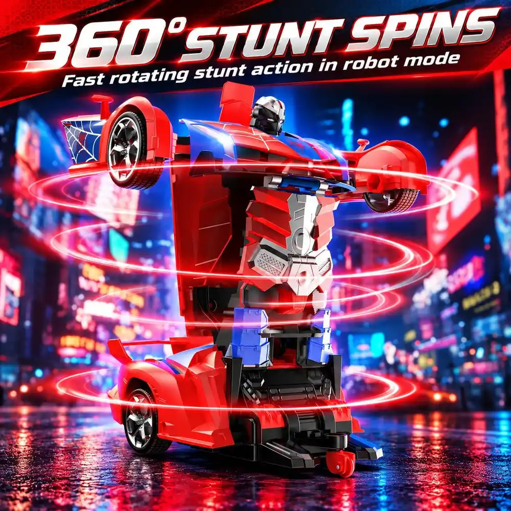 DEERC DE120 Transforming Spider Car product features