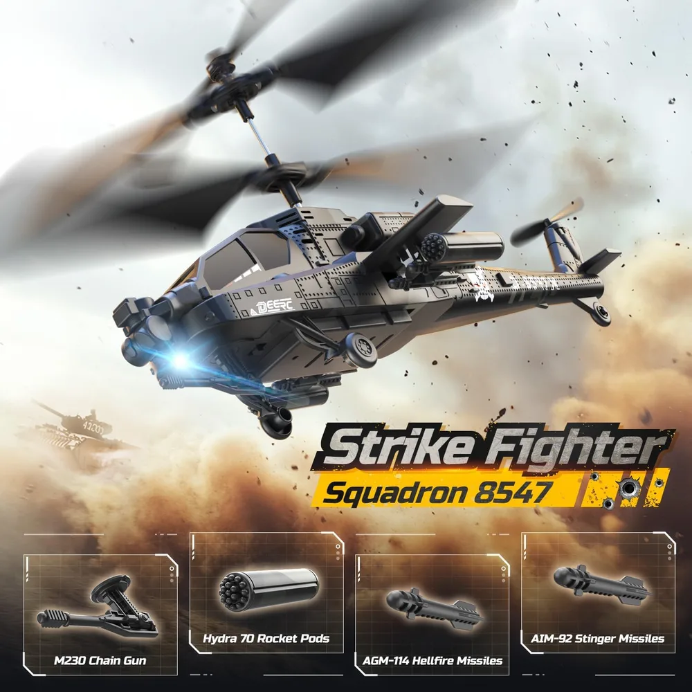 DEERC SQN040 RC Helicopter product features