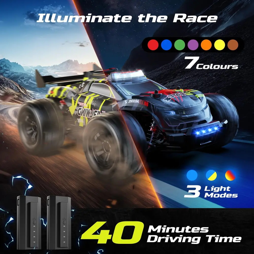 DEERC 1611 Brushless RC Truck image 5