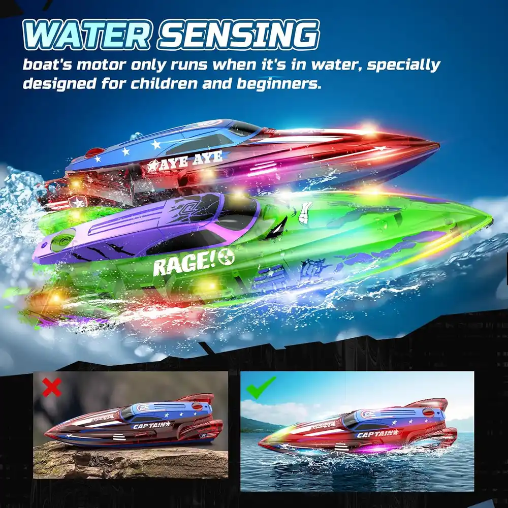 DEERC DE122 RC Boat Twin Pack image 5