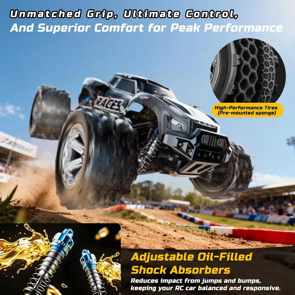 DEERC 8618 Brushless RC Truck image 6