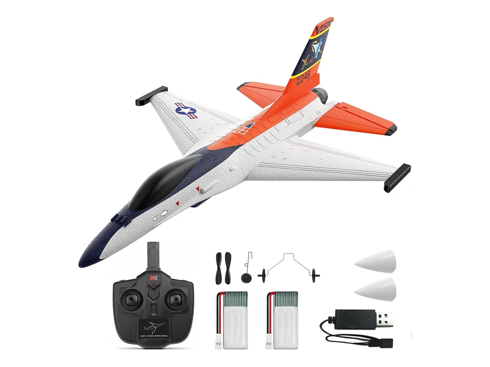 DEERC X-62A Vista 4CH RC Jet — Orange