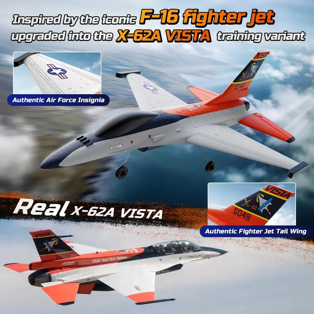 DEERC X-62A Vista 4CH RC Jet image 4