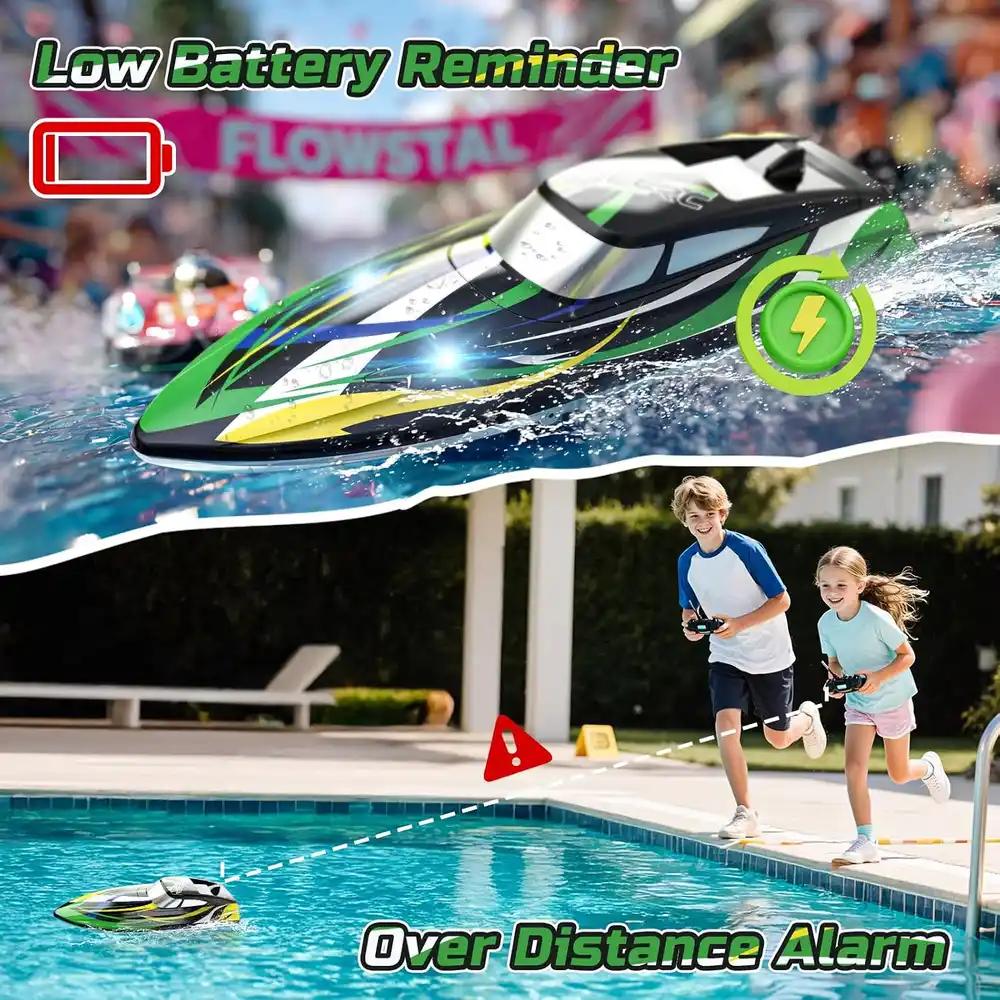 DEERC TX626 RC Racing Boat image 5