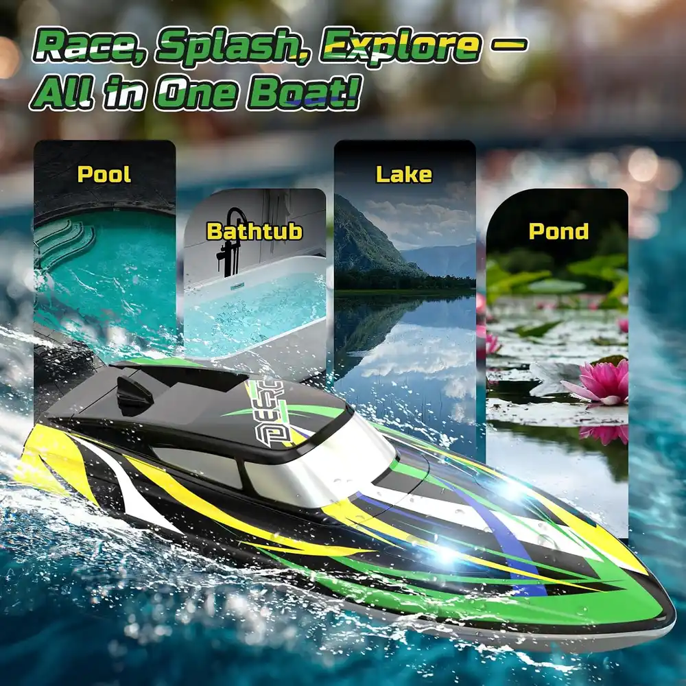 DEERC TX626 RC Racing Boat image 6