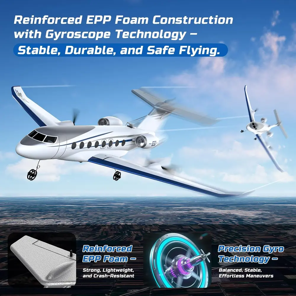 DEERC Z67 Private Jet RC Plane image 3