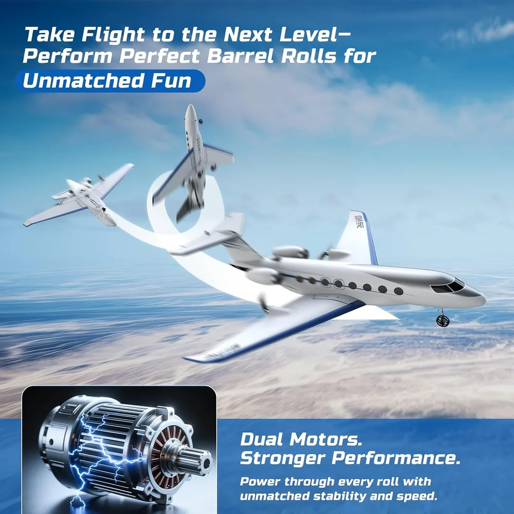 DEERC Z67 Private Jet RC Plane image 4