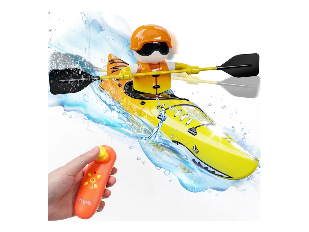 DEERC DE96 RC Kayak Boat — Shark design