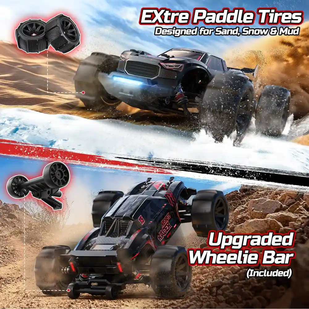 DEERC 1217 Upgrade Brushless RC Truggy product features