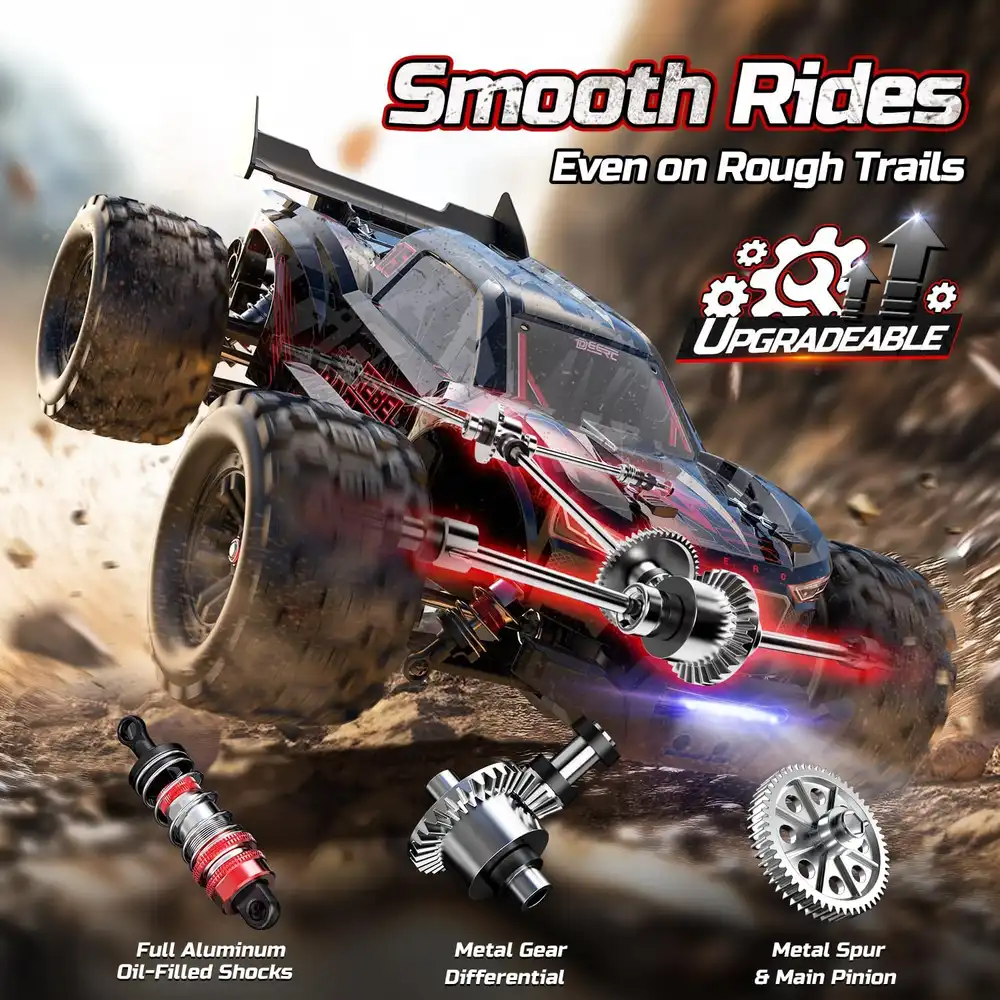 DEERC 1217 Upgrade Brushless RC Truggy image 5