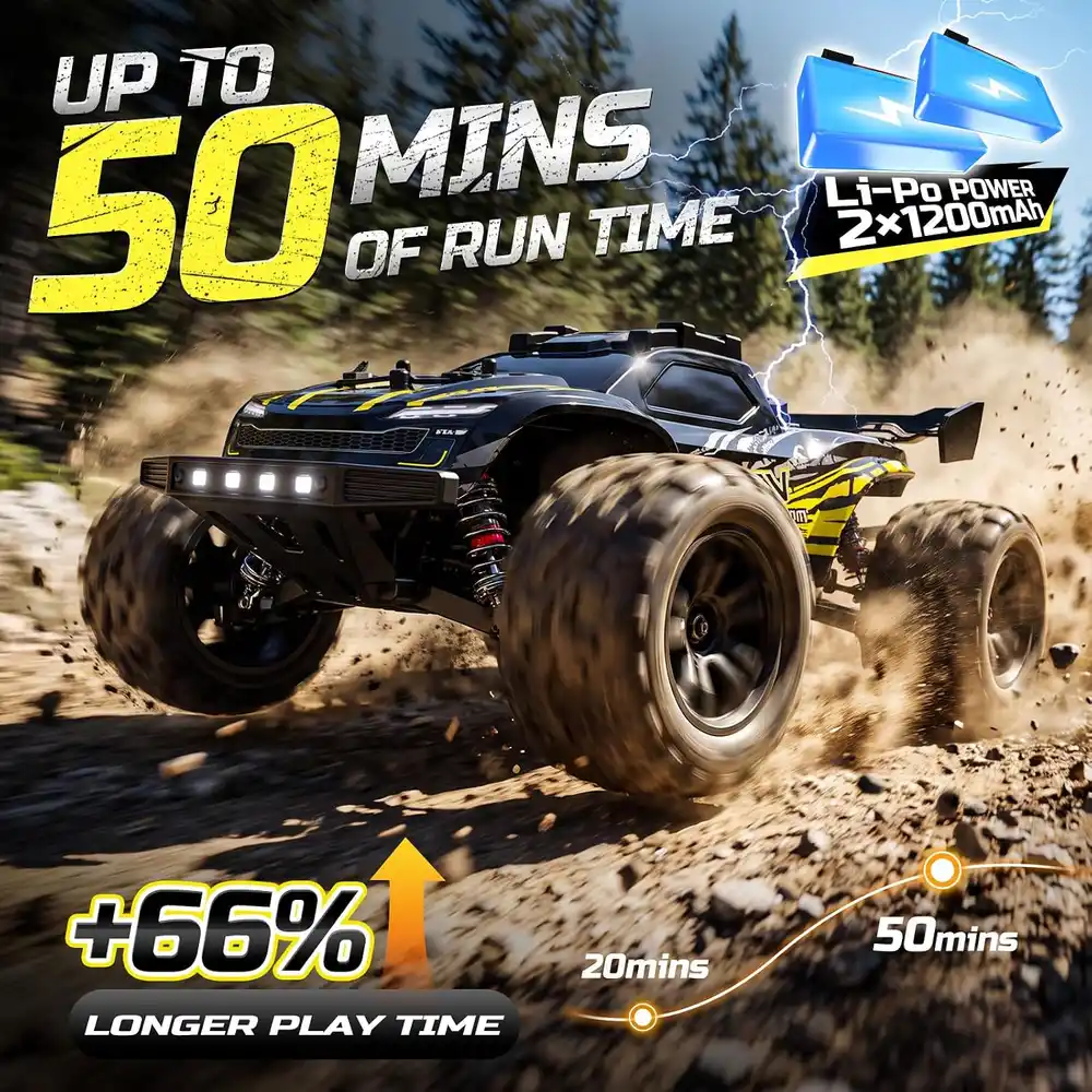 DEERC 9312E RC Off-Road Truck image 3